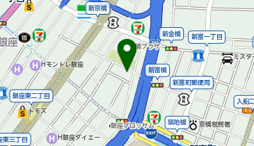 リーボイスクリニック銀座 声の耳鼻咽喉科の地図画像