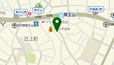 名古屋ハートクリニック覚王山の地図画像