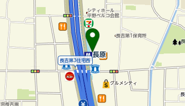 キャップスクリニック長吉長原の地図画像