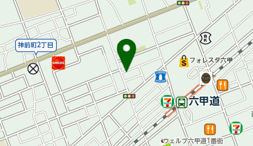 神戸ヒロ在宅クリニックの地図画像