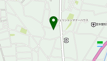 青山こども岡山中央クリニックの地図画像