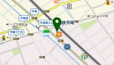 ケーズ皮膚科 平尾駅前院の地図画像