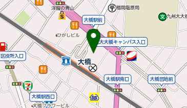 フィル心のクリニックの地図画像