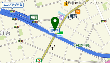 用賀けやき内科 呼吸器内科・アレルギー科の地図画像