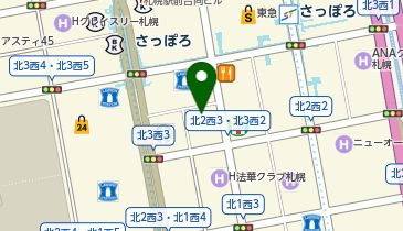 さっぽろ北3西3内科クリニックの地図画像