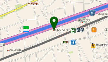 アークスキャン整形外科-笹塚の地図画像