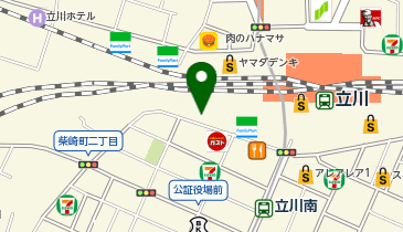 つばさクリニック立川の地図画像