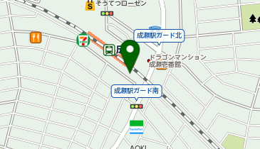 成瀬整形外科の地図画像