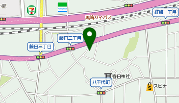 藤田通りクリニックの地図画像