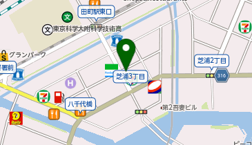 田町駅前皮膚科 Clinica Riviera Shibauraの地図画像