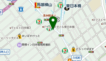 ベルパーククリニックの地図画像