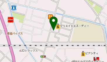 新越谷つむぎこどもクリニックの地図画像