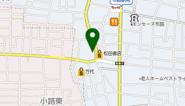 ひろたこころのクリニックの地図画像