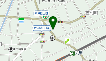 六甲なのはな眼科の地図画像