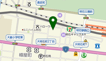 明石駅前たなかクリニックの地図画像