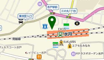 NARU Beauty Clinic水戸院の地図画像