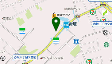 赤坂ペインクリニックの地図画像