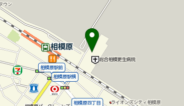 あさのひ訪問診療クリニック相模原院の地図画像