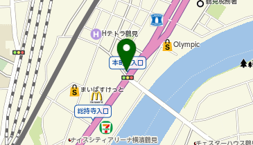 つるみあんしんクリニックの地図画像