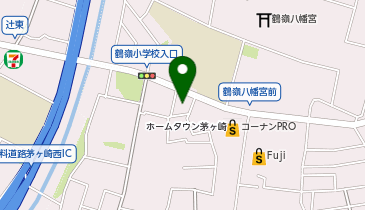 ちがさき内視鏡と内科の総合クリニックの地図画像