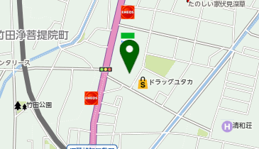 伏見ひまわりクリニックの地図画像