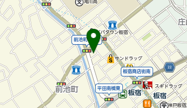 神戸板宿クリニック 整形外科・皮膚科・美容皮膚科の地図画像