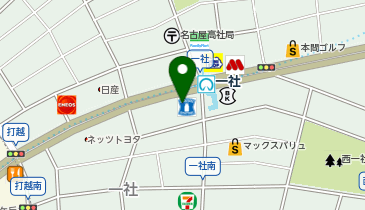 名東メンタルクリニックの地図画像