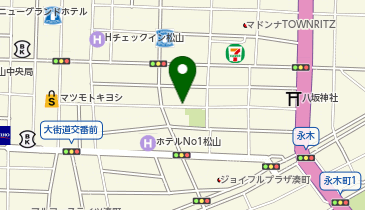 八坂公園前クリニックの地図画像