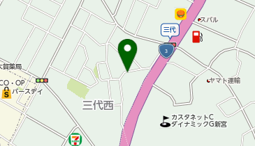 かとうこころクリニックの地図画像