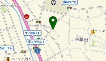 もときした整形外科の地図画像