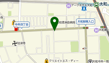 大和すがわら診療所の地図画像