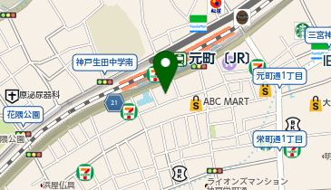 KITAクリニックの地図画像