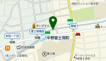 中野富士見町サニークリニックの地図画像