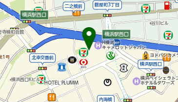矯正歯科横浜スマイルコンセプト・医科の地図画像