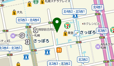 ディオクリニック 札幌院の地図画像