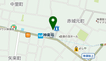 神楽坂メンタルクリニックの地図画像