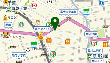 ディオクリニック千葉駅前院の地図画像