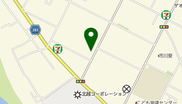 わかさクリニックリーフシティ市川の地図画像