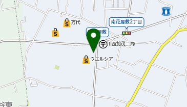 みなみ花やしき おおはしクリニックの地図画像