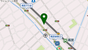 おおばやし整形外科形成外科クリニックの地図画像