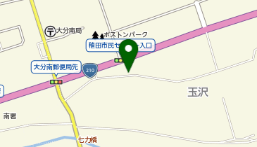 おおいたペインクリニックの地図画像