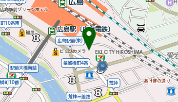 eクリニック広島院の地図画像