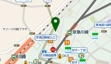アイネクリニック 川崎院の地図画像