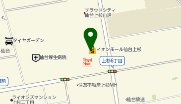 スリープクリニック仙台の地図画像