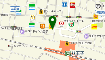 ともしびクリニック八王子院の地図画像