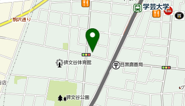 学芸大学みなみ眼科の地図画像