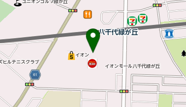 八千代新井眼科の地図画像