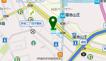 赤坂グリーンクロス 胃と大腸の内視鏡 消化器内科クリニック 溜池山王院の地図画像