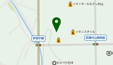 UMEクリニックむさし村山の地図画像