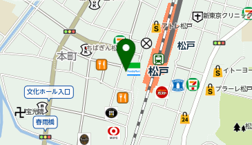 松戸レディースクリニックの地図画像